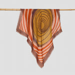 LOVAT&GREEN Haze Linen Scarf in Mustard