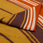 LOVAT&GREEN Haze Linen Scarf in Mustard