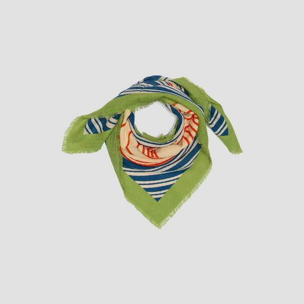 LOVAT&GREEN Haze Linen Scarf in Vanilla