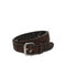 WEEKEND MAX MARA WKAgiunchi Leather Belt in Chocolate