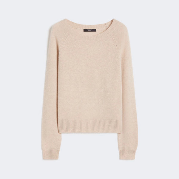 WEEKEND MAX MARA WKDCicala Pure Cashmere Sweater in Sand