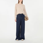 WEEKEND MAX MARA WKDCicala Pure Cashmere Sweater in Sand