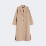 WEEKEND MAX MARA WKDGalosce Double-Faced Wool-Blend Coat in Camel