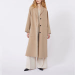 WEEKEND MAX MARA WKDGalosce Double-Faced Wool-Blend Coat in Camel