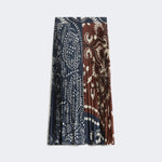 WEEKEND MAX MARA WKDMilord Printed Twill Skirt in Tobacco