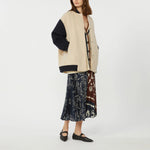 WEEKEND MAX MARA WKDMilord Printed Twill Skirt in Tobacco