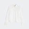 WEEKEND MAX MARA WKDNeutro Cotton Poplin Shirt in Ivory