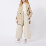 WEEKEND MAX MARA WKDOvatta Short Trench Coat in Beige
