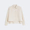 WEEKEND MAX MARA WKDRadente Cotton Drill Shirt in Sand