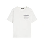 WEEKEND MAX MARA WKDTenue Printed T Shirt in White