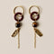 SESSUN Toti Earrings in Coffea