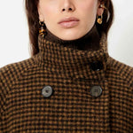 SESSUN Bleechecks Coat in Selvawood