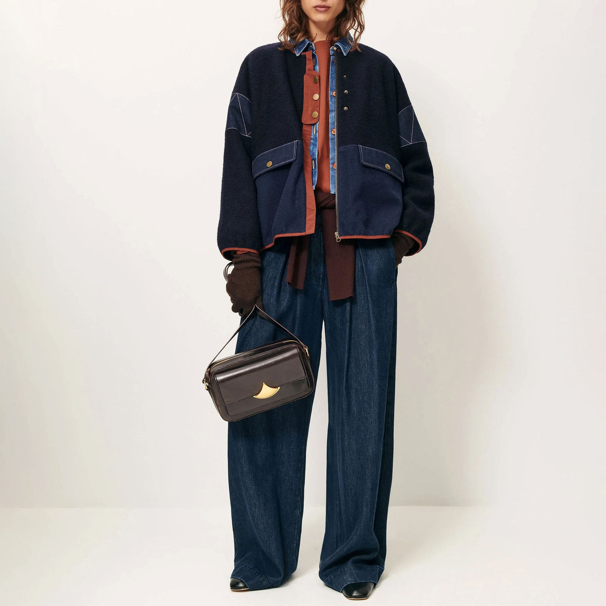 SESSUN Cold Night Jacket in Mood Indigo