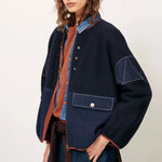 SESSUN Cold Night Jacket in Mood Indigo