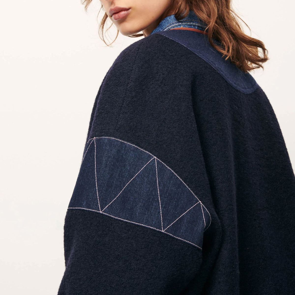 SESSUN Cold Night Jacket in Mood Indigo