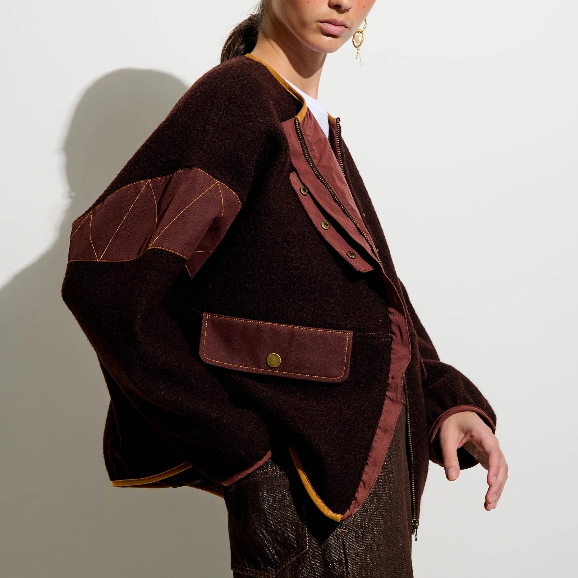 SESSUN Cold Night Jacket in Murza Mood