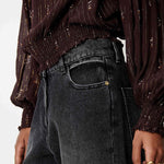 SESSUN Duchess Blouse in Coffea Domiu