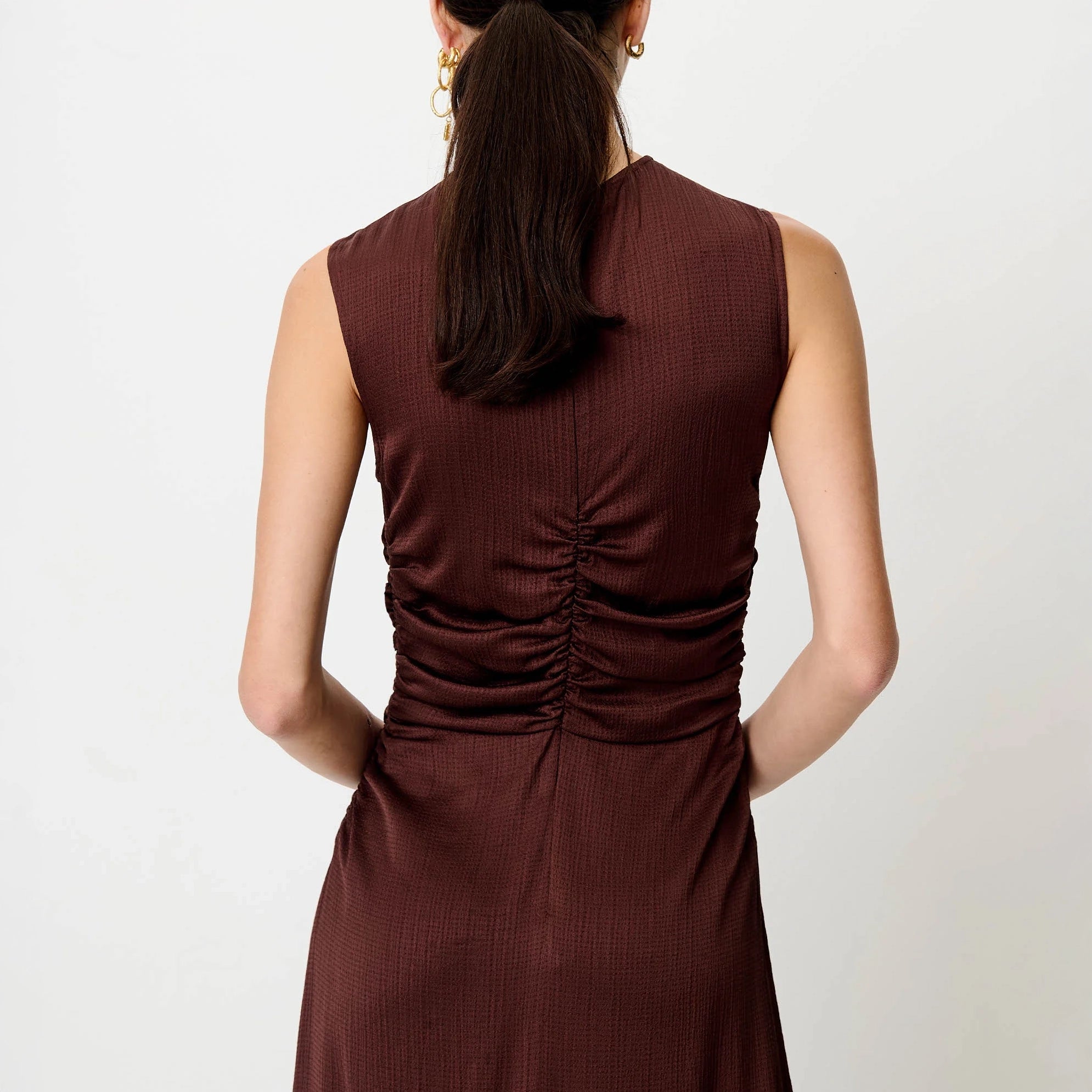 SESSUN Hayworth Dress in Moka