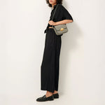 SESSUN Isla Night Wide Leg Elastic Pants in Black