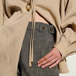 SESSUN Liza Shirt in Dunegres