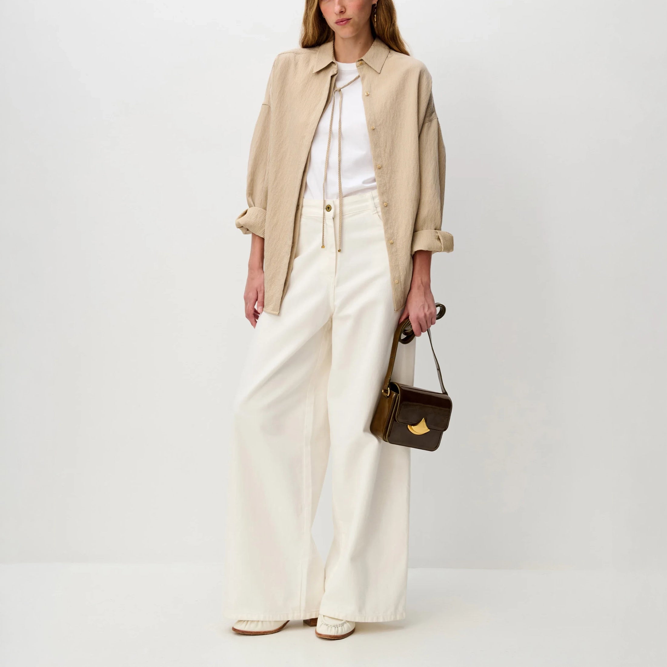 SESSUN Liza Shirt in Dunegres
