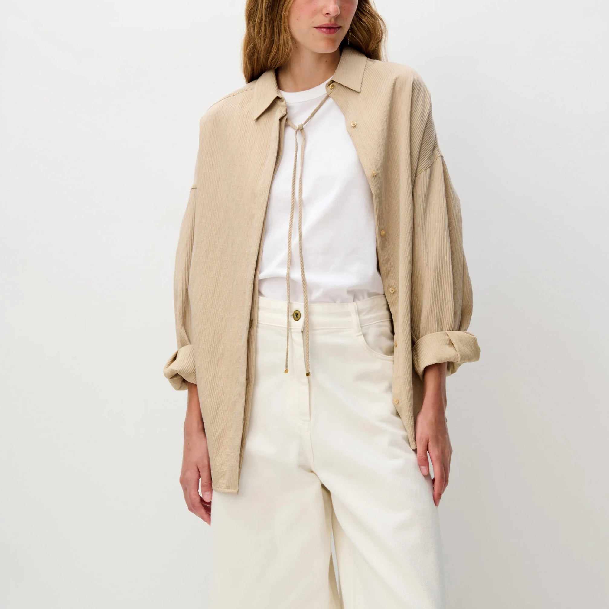 SESSUN Liza Shirt in Dunegres