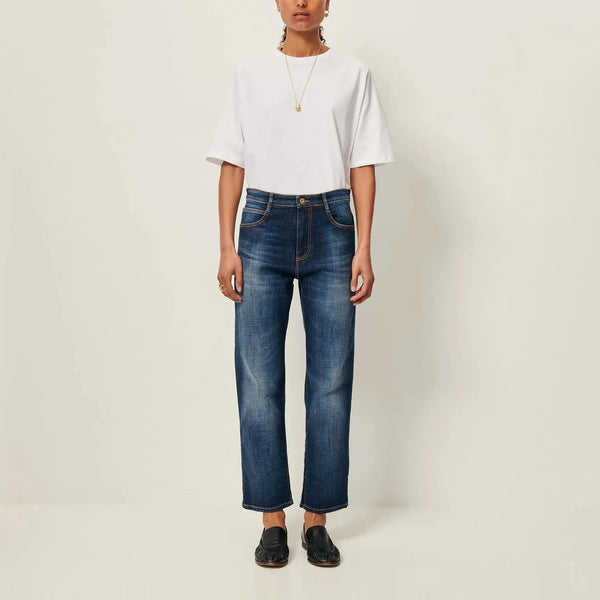 SESSUN Marino Straight Leg Jeans in Melody Blue