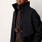SESSUN Paradise Coat in Carbonella