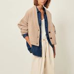 SESSUN Serato Cardigan in Blushstone