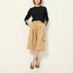 SESSUN Teshima Sweater in Carbonella