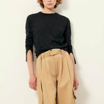 SESSUN Teshima Sweater in Carbonella