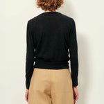 SESSUN Teshima Sweater in Carbonella