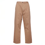 BARBOUR Washed Stretch Twill Relaxed Fit Trousers in Stone