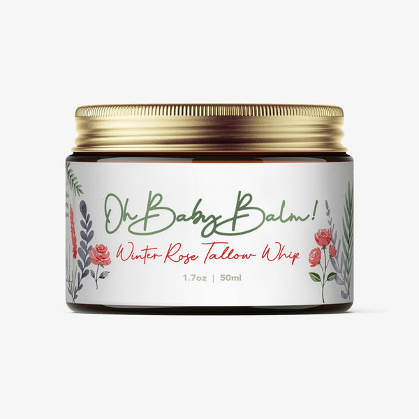 NATURAL HAPPY FAMILY Oh Baby Balm in Winter Rose