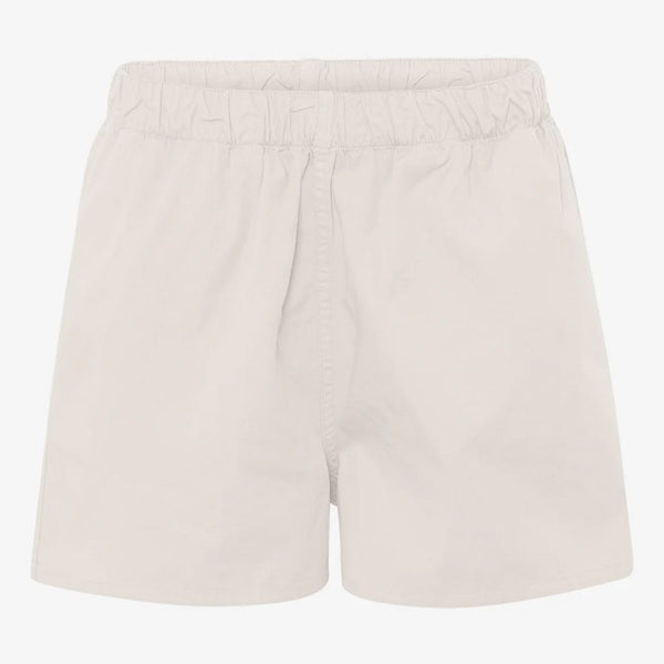 COLORFUL STANDARD Organic Twill Shorts in Ivory White