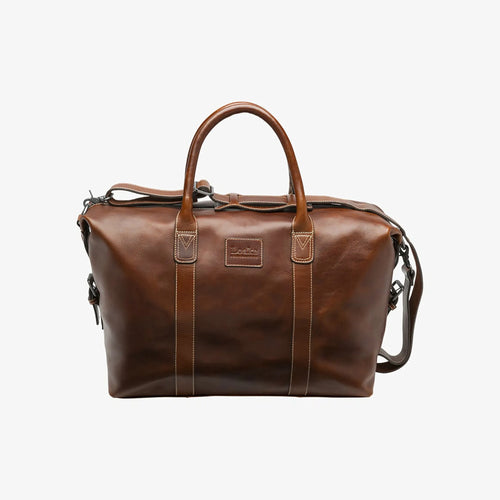 LOAKE Balmoral Weekend Bag in Brown