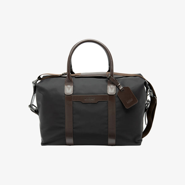 LOAKE Gower Nylon Holdall in Black