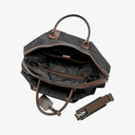 LOAKE Gower Nylon Holdall in Black