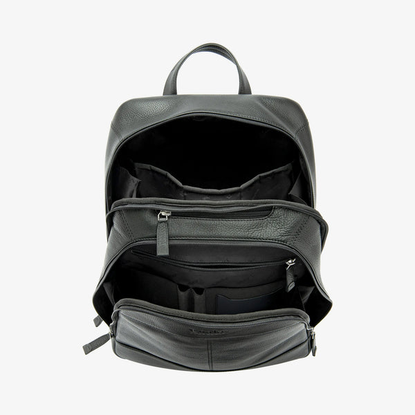 LOAKE Waterloo Rucksack in Black