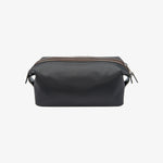 LOAKE Welland Nylon Wash Bag in Black