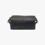 LOAKE Welland Nylon Wash Bag in Black