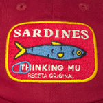THINKING MU Sardines Chris Cap in Red