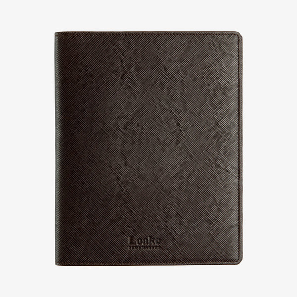 LOAKE Savoy A5 Refillable Leather Notepad & Pen Set