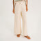 TINSELS Xulu Radio Wide Leg Trousers in Meringue