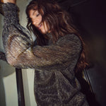 MOS MOSH MMXimena Glam LS Blouse in Phantom