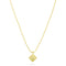 TALIS CHAINS Solar Eclipse Pendant Necklace in Gold