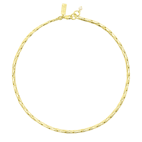 TALIS CHAINS New York Choker in Gold