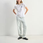AMERICAN VINTAGE Ykobow Short Sleeve T Shirt in White