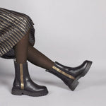 ESSKA Yaline Boot in Black/Gold