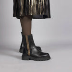 ESSKA Yaline Boot in Black/Gold